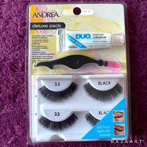 Andrea Lashes w/ Lash Glue